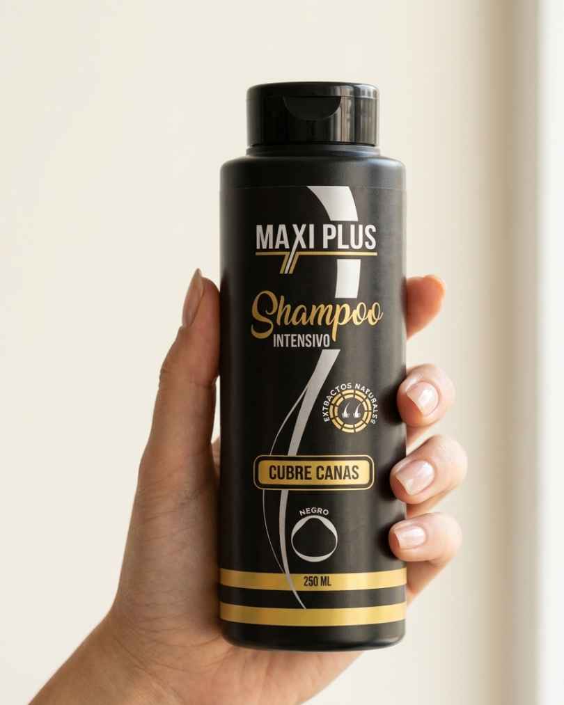 SHAMPOO CUBRECANAS MAXIPLUS + OBSEQUIO